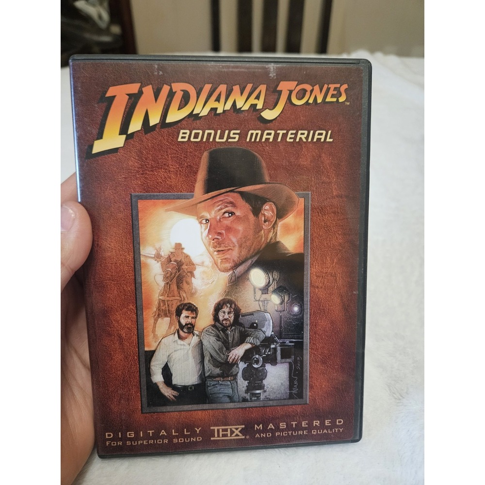 Indiana Jones Bonus Material DVD Classic Movie Documentary THX Mastered